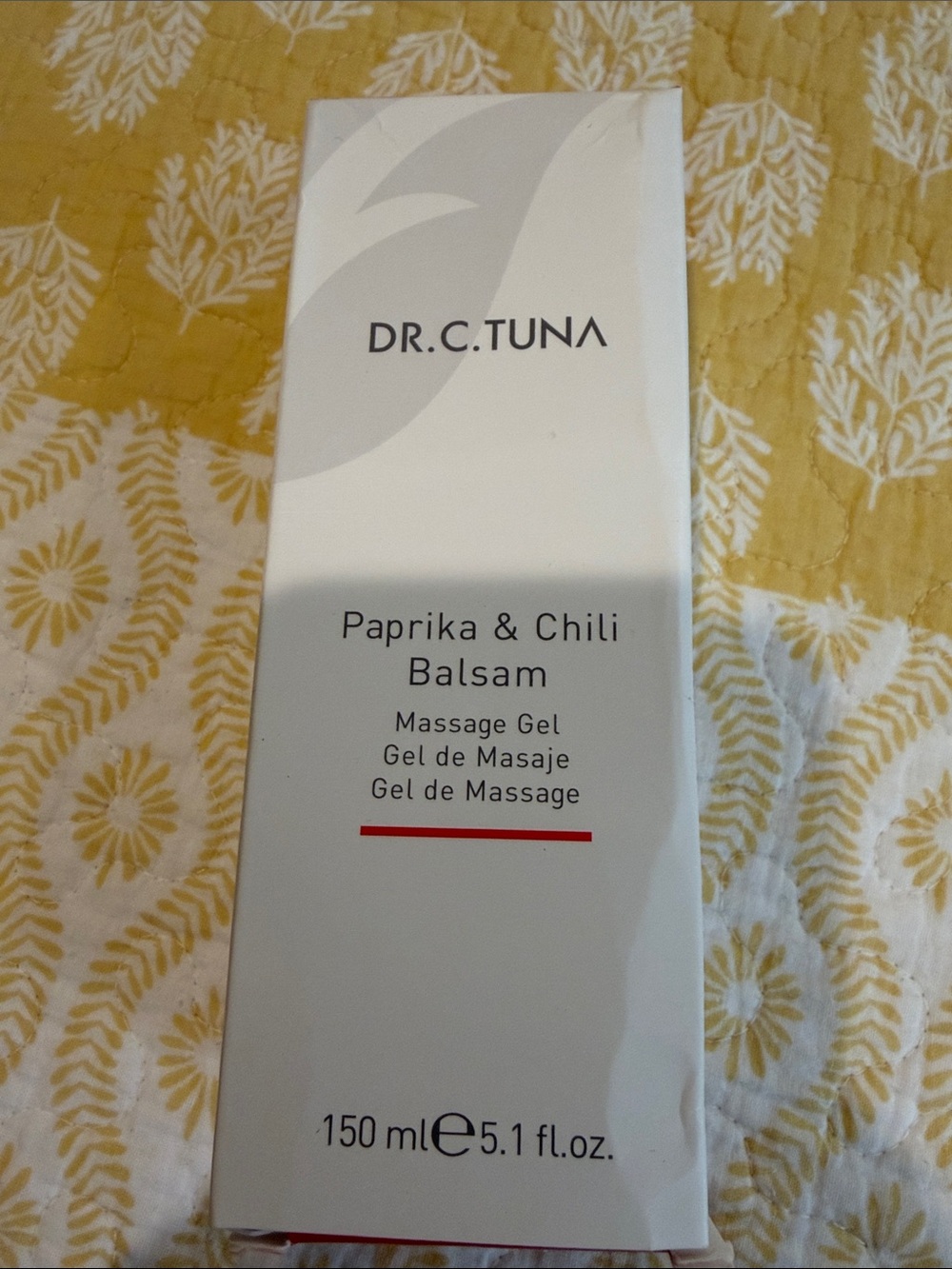 DR. C. TUNA Paprika & Chili Balsam Massage Gel